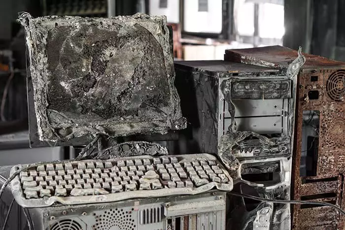 Damaged Computer