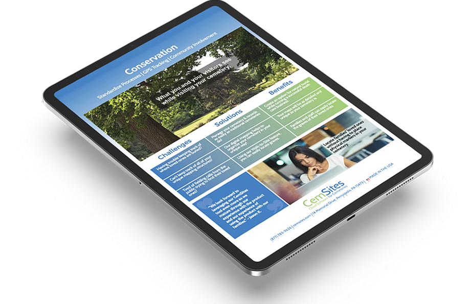 Request a Conservation Cemeteries PDF