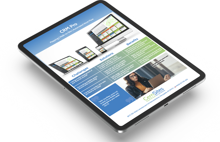 Request a CRM Pro PDF