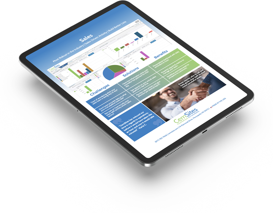 Request a Sales Module PDF