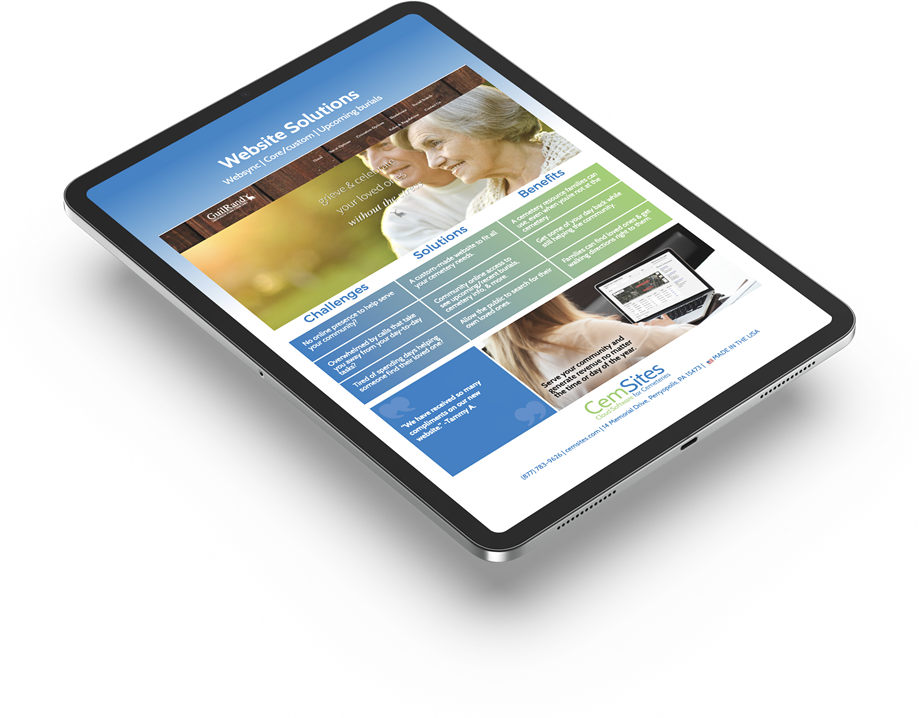 Request a Website PDF